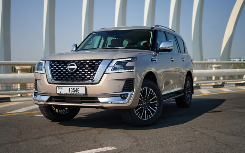 Nissan Patrol for hire in Nairobi Main View